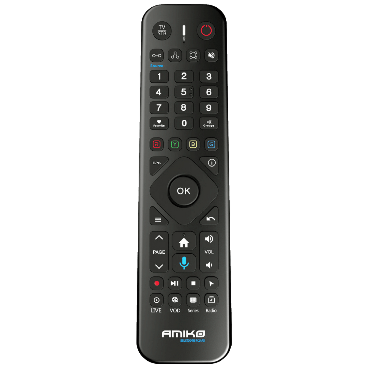 Amiko Prijemnik IPTV, Android OS, 4/64GB, 4K, WiFi Dual Band, BT - A14 GOLD
