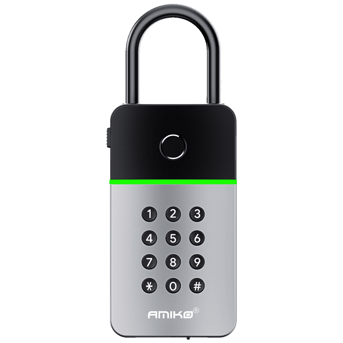 Amiko Home Pametni katanac, Bluetooth, WiFi, PIN, fingerprint - KB01 Smart Box