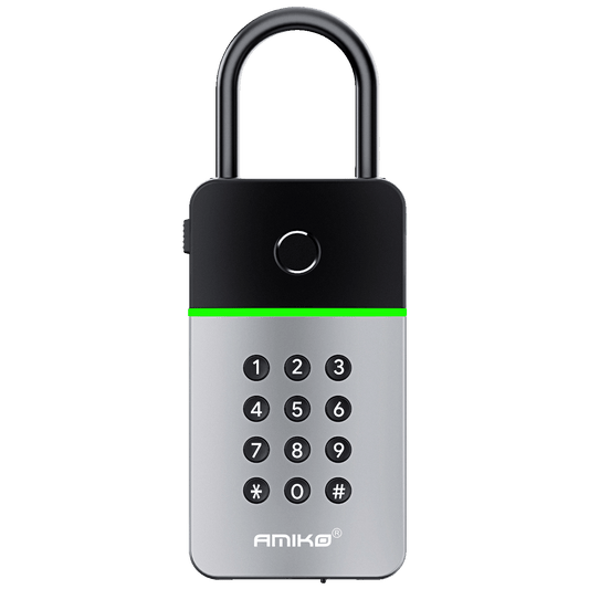 Amiko Home Pametni katanac, Bluetooth, WiFi, PIN, fingerprint - KB01 Smart Box