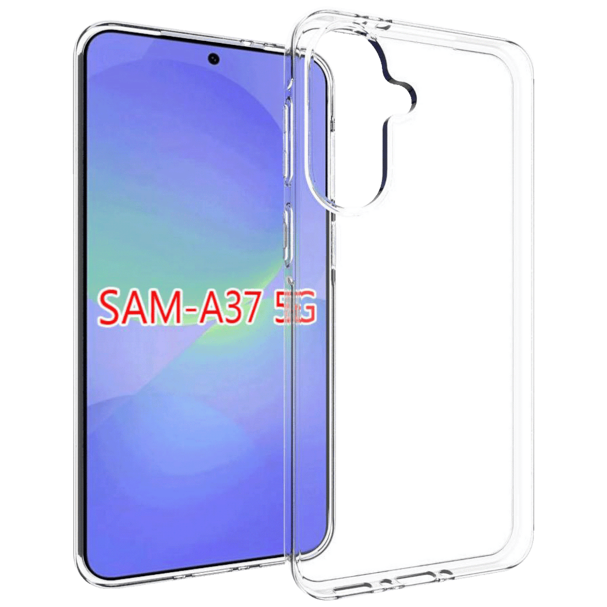 NN-Su Maska za Samsung A37 5G, Transparent - Galaxy A37 5G TPU Phone Case