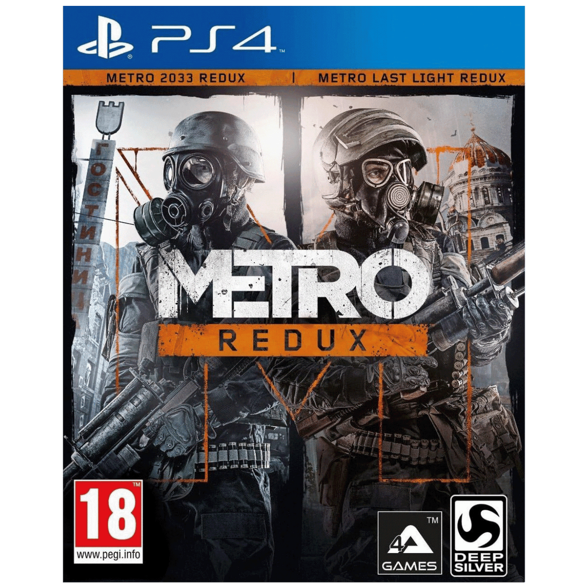 Deep Silver Igra PlayStation 4:Metro Redux Double Pack (2033+Last Light) - PS4 Metro Redux Double Pack
