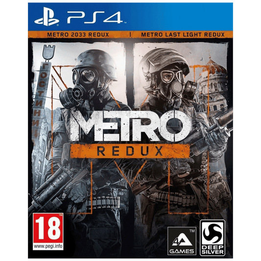 Deep Silver Igra PlayStation 4:Metro Redux Double Pack (2033+Last Light) - PS4 Metro Redux Double Pack