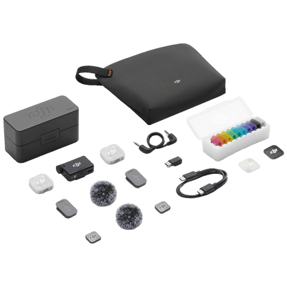 DJI Bežični mikrofon sa kučištem / punjač, Bluetooth - Mic Mini 2 Dual Microphone Combo