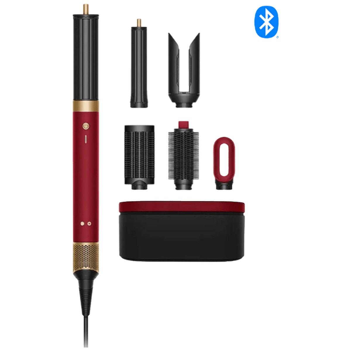 Dyson  Uvijač za kosu, 1300 W, kovrče, valovi, ravnanje, sušenje - Airwrap Coanda2x Red/Gold S.+W
