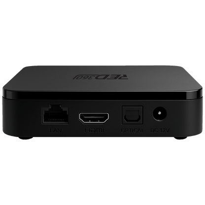 REDLINE Prijemnik Google TV, 4K, 2GB / 32 GB, WiFi, Bluetooth, LAN - RED360 X100 PRO+