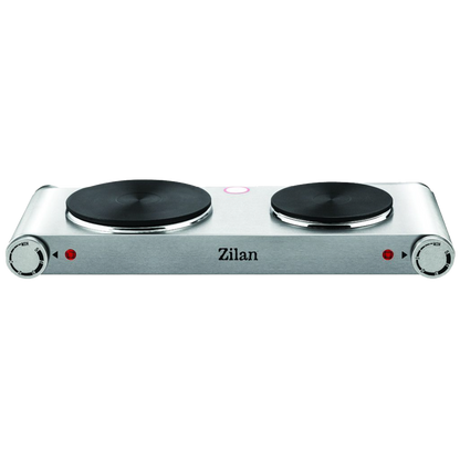Zilan Električno kuhalo, 2 ploče  2250 W, INOX - ZLN0542