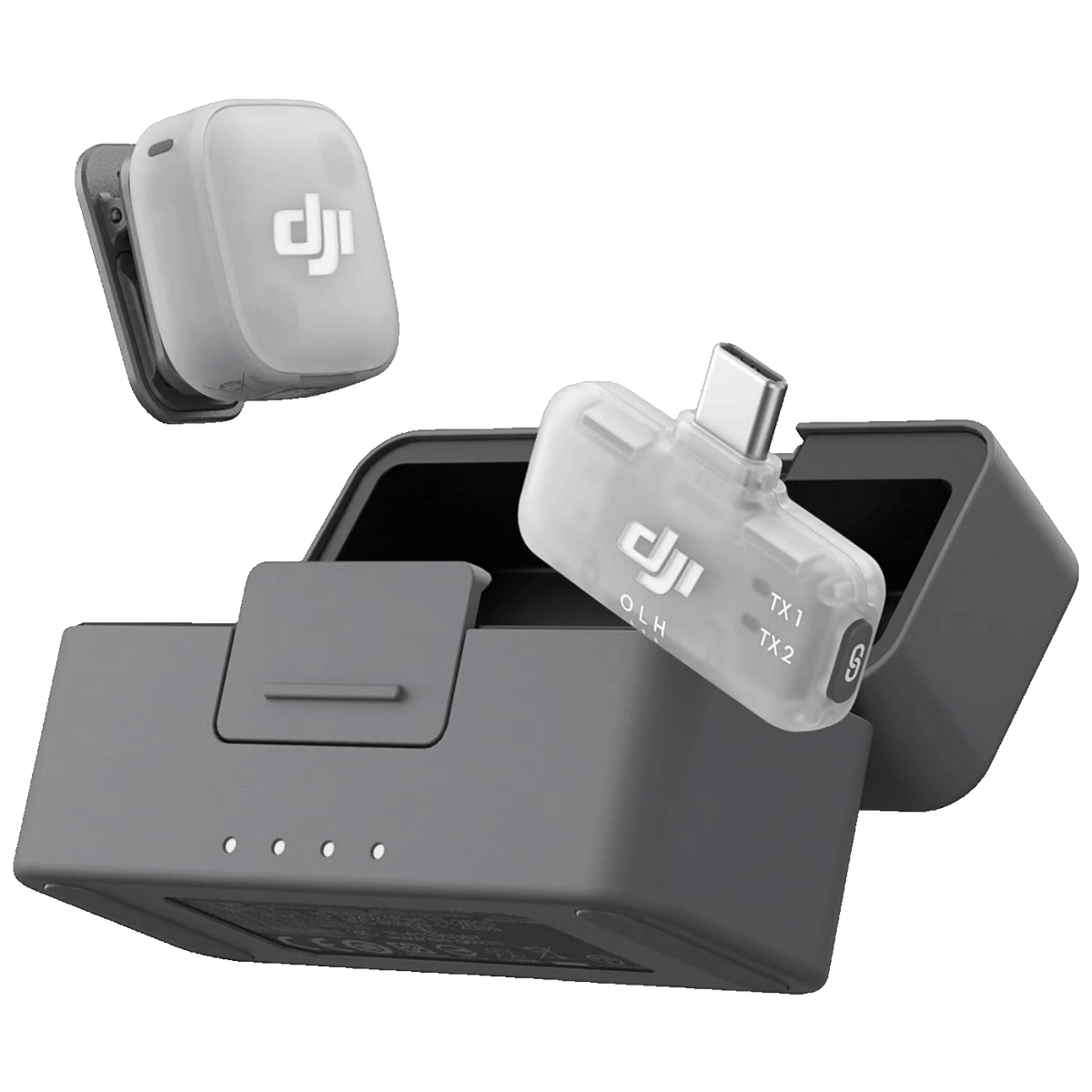 DJI Bežični mikrofon sa kučištem / punjač, Bluetooth - Mic Mini 2 Single Mobile