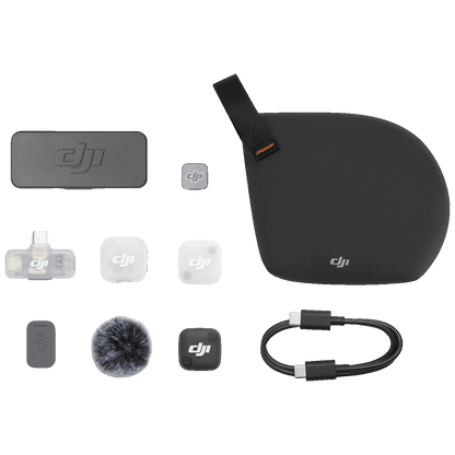 DJI Bežični mikrofon sa kučištem / punjač, Bluetooth - Mic Mini 2 Single Mobile