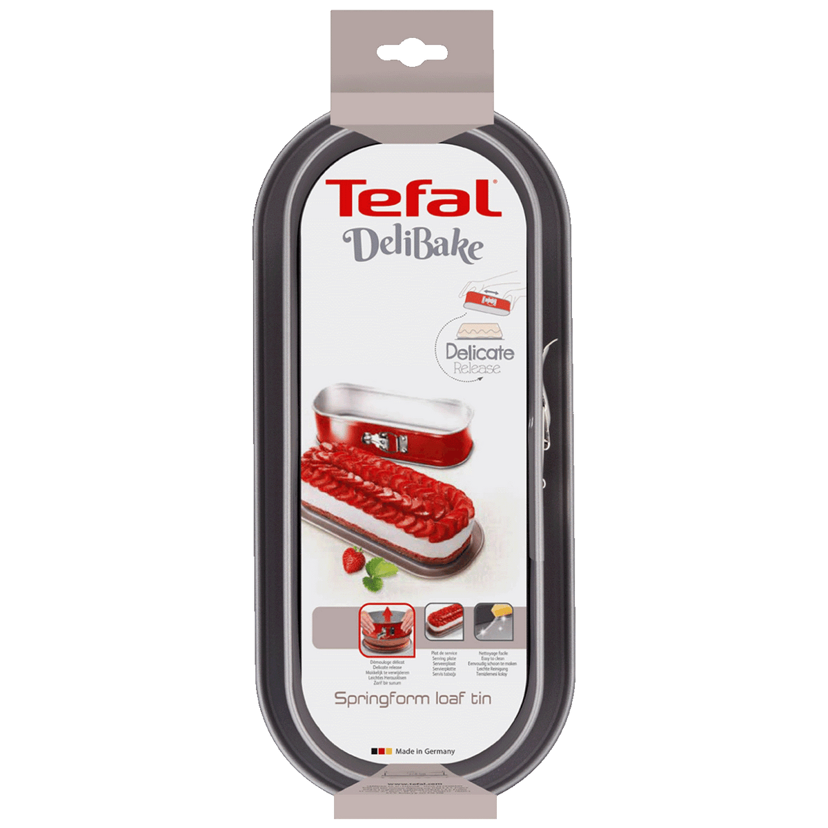 Tefal Kalup za kolače Delibake, 30 x 11 cm - J1640374