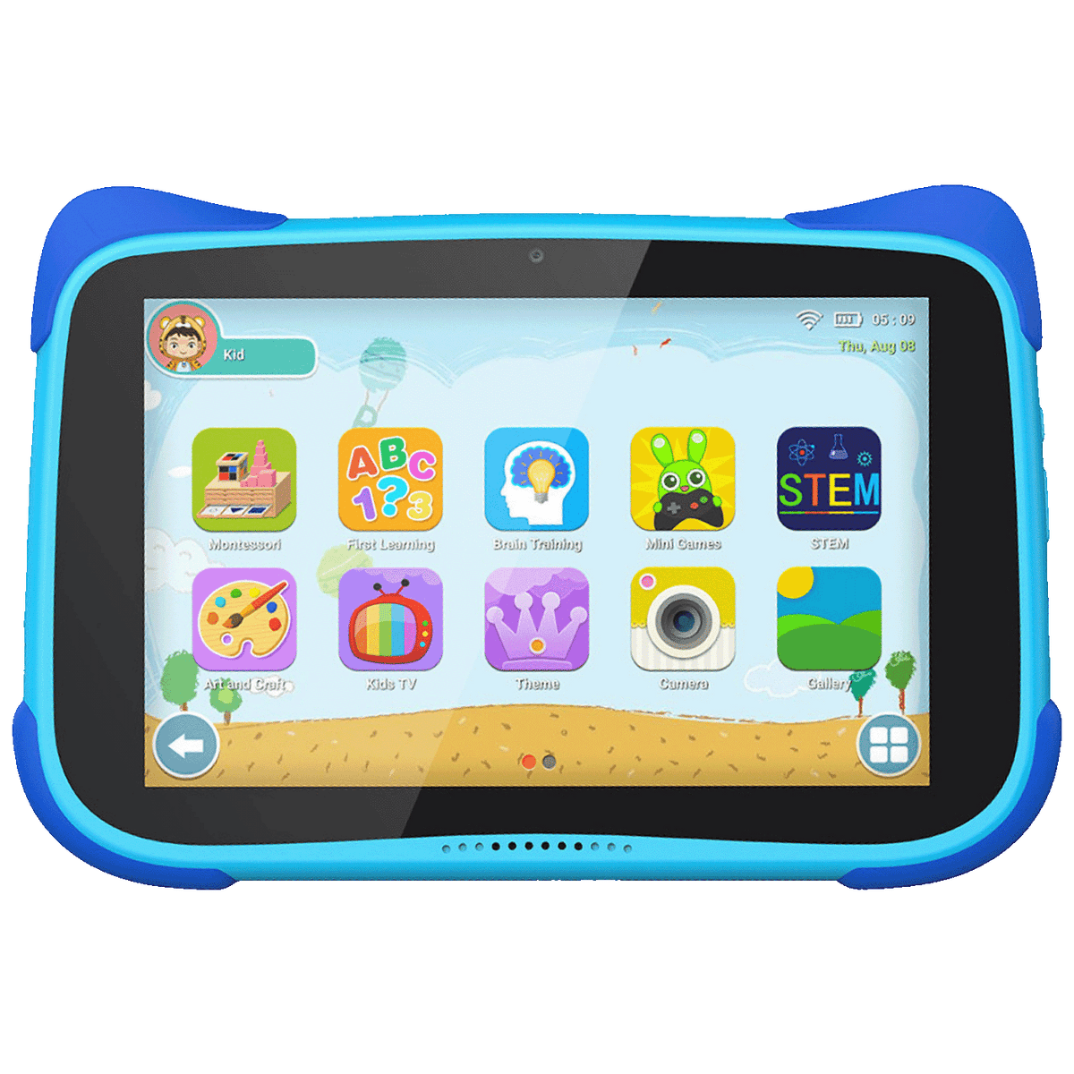 MeanIT Tablet 8", Android 16 Go, 3GB / 32GB, WiFi - PK81 Dog WiFi