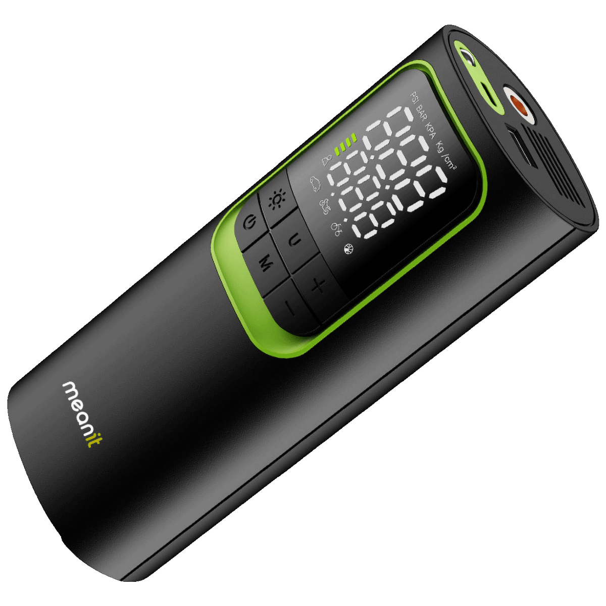 MeanIT Pumpa za gume, do 10 bar., PowerBank, LED lampa, 8000mAh - AP1