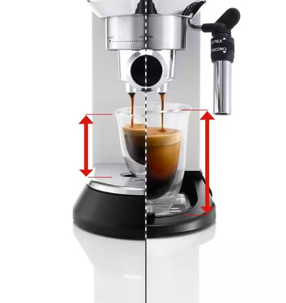 DeLonghi Dedica Style EC 685.W - Aparat za espresso bijeli