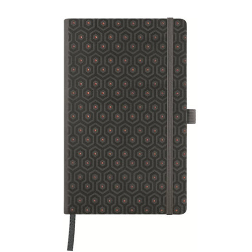 Notes A6 karo, Honeycomb, crno crveni, Castelli