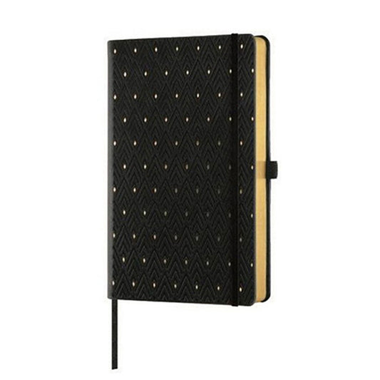 Notes A6 dikto, Diamond Gold, crno zlatni, Castelli