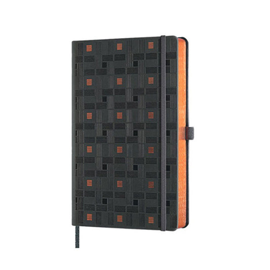 Notes A6 dikto, Weaving Cooper, crno crveni, Castelli