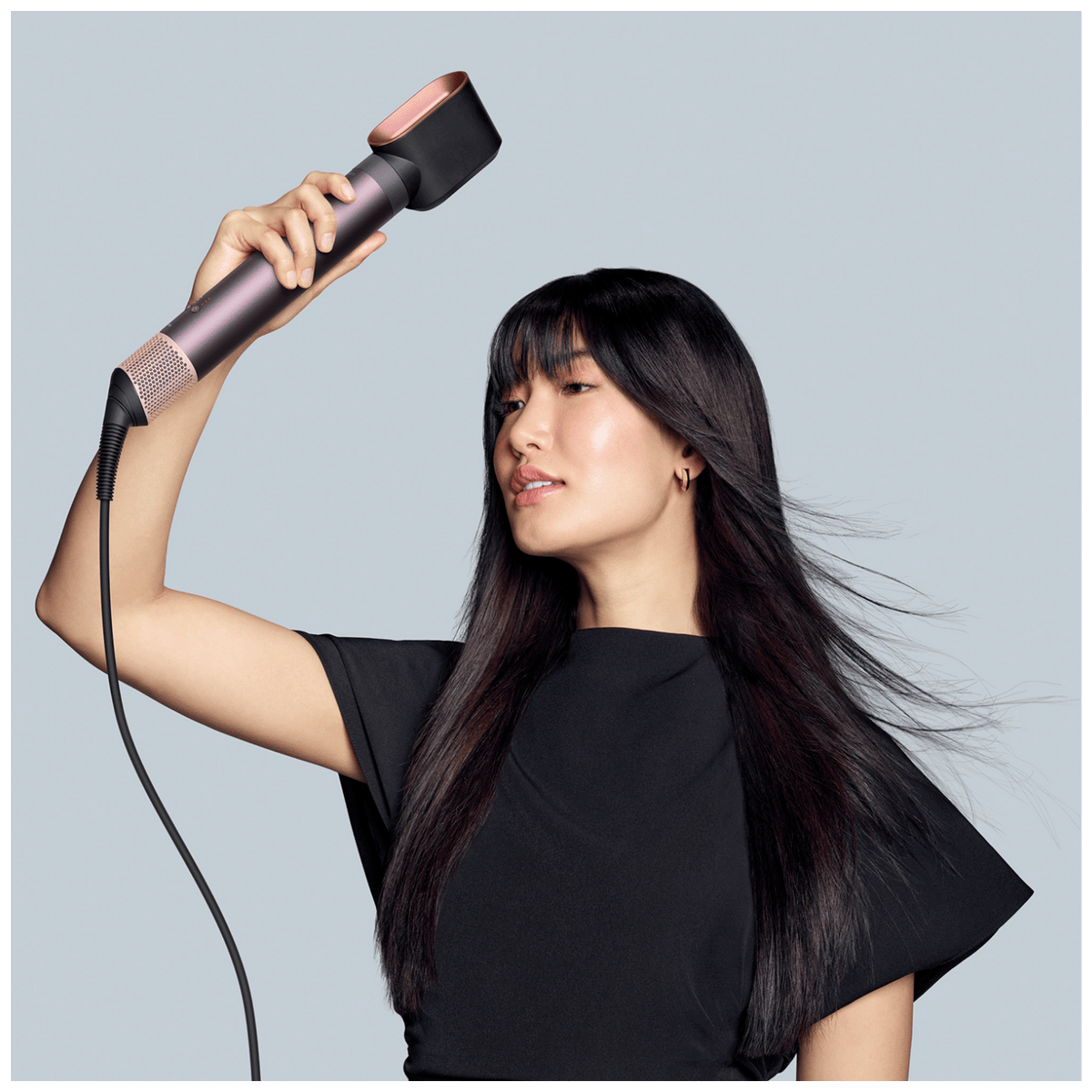Dyson Uvijač za kosu, 1300 W, kovrče, valovi, ravnanje, sušenje - Airwrap Coanda2x Jasper Plum S+W