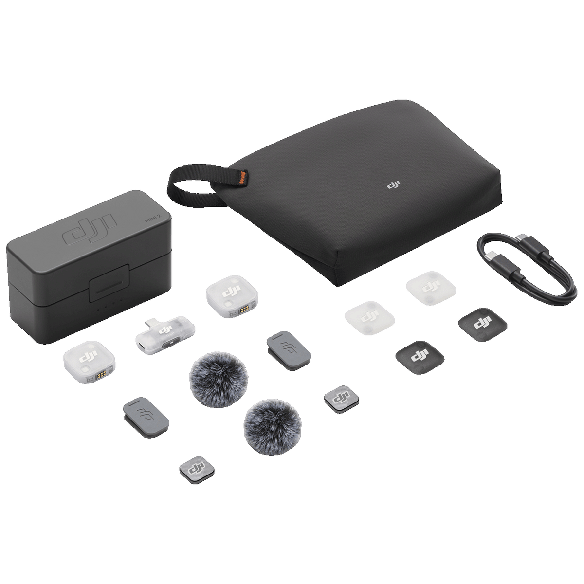 DJI Bežični mikrofon sa kučištem / punjač, Bluetooth - Mic Mini 2 Dual Combo Mobile