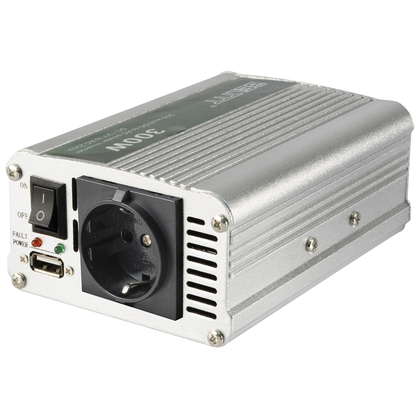 SAL Adapter 12V na 220V, snaga 300/600W, USB port - SAI 600USB