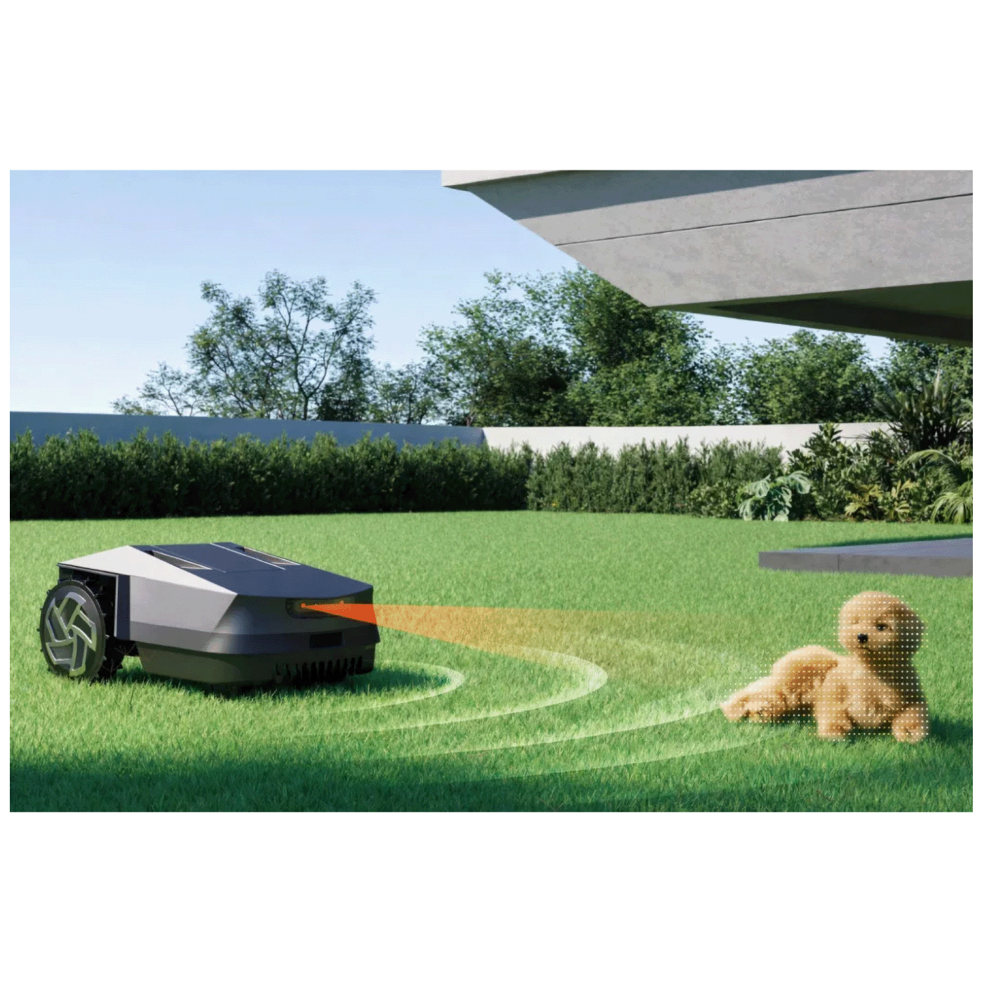 Home Robot Pametna robotska kosilica, WiFi, Bluetooth, 4G - InverX Z5 Intelligens