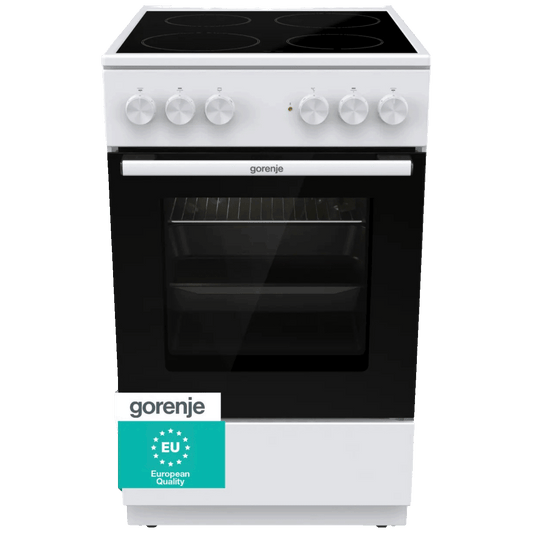 Gorenje Štednjak, 4 staklokeramička ploča, 8600W, pećnica 74 lit, A - GEC5A20WG