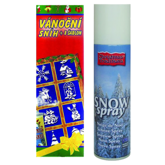 home Dekorativni sprej, 8 šablona, 150ml - MO 430524