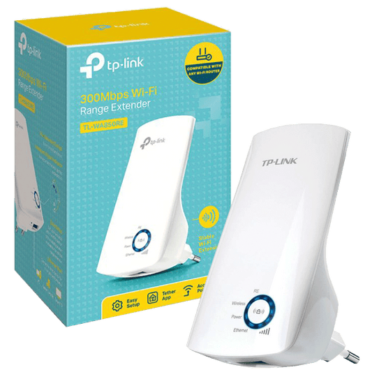 TP-LINK Wireless-N Extender-Access Point, 300Mbps, 2,4GHz - TL-WA850RE