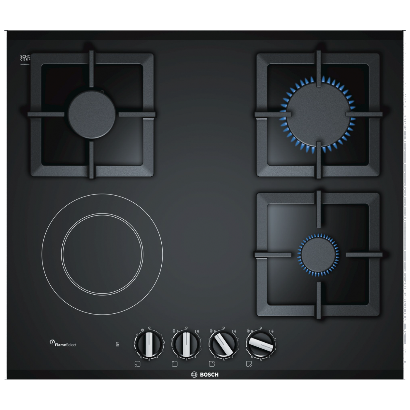Bosch Ugradbena kombinirana ploča za kuhanje, Serie 6 - PSY6A6B20