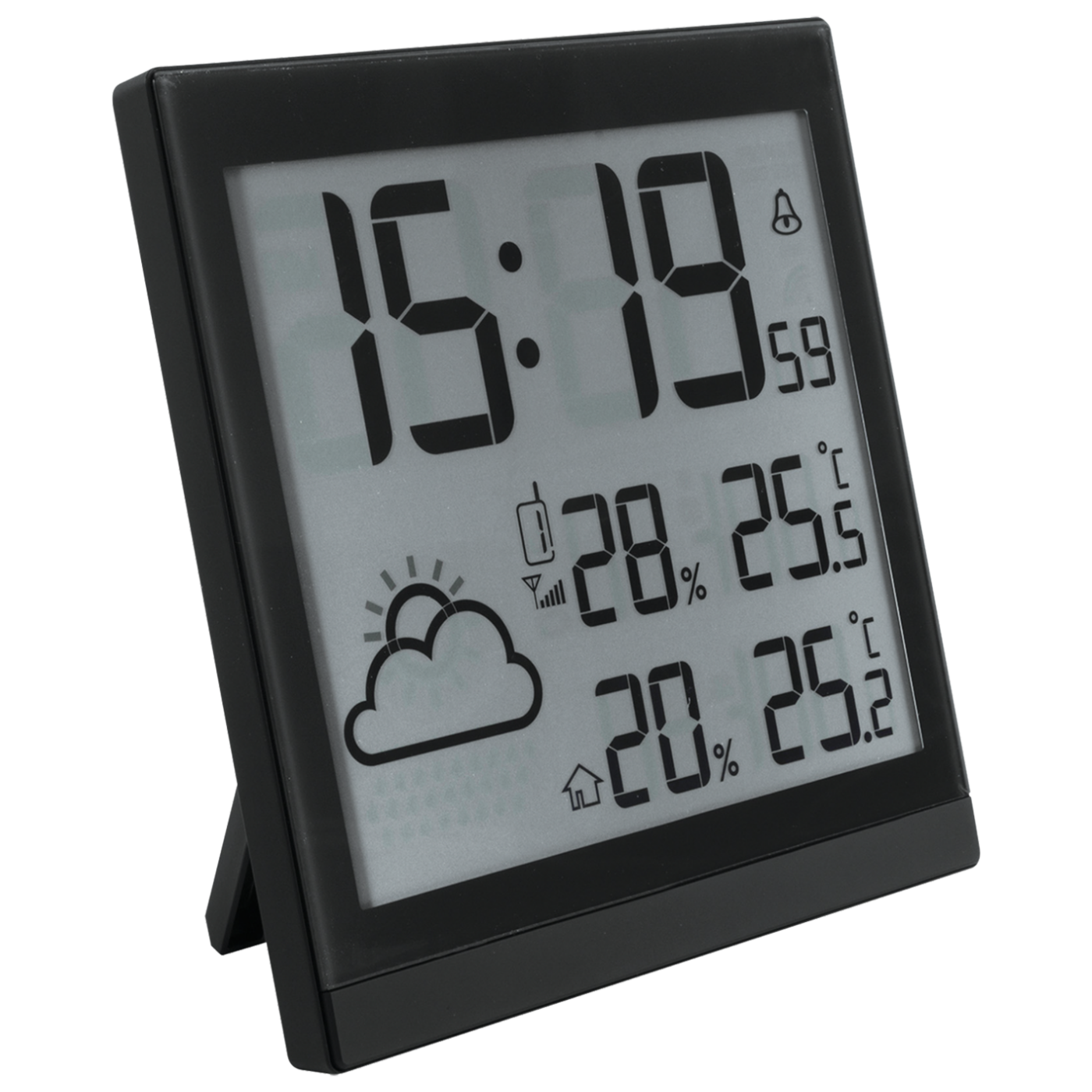 home Vremenska stanica sa satom i bežičnom vanjskom jedinicom - HCW 24