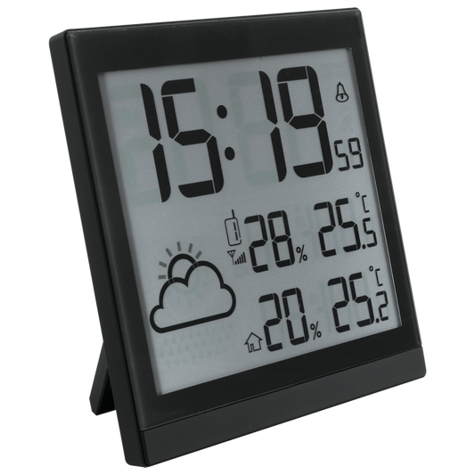 home Vremenska stanica sa satom i bežičnom vanjskom jedinicom - HCW 24