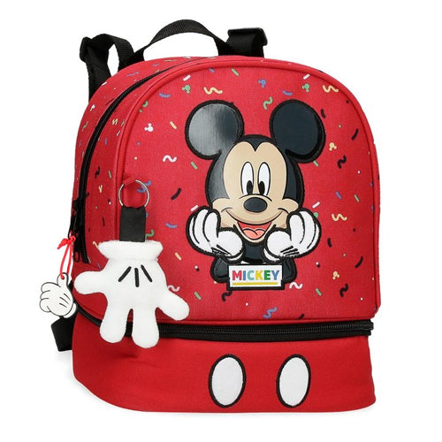 Ranac 28 cm termo, Mickey Things, crveni, Disney
