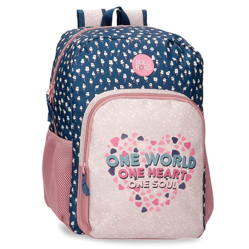 Ranac 40 cm , One World, Roll Road
