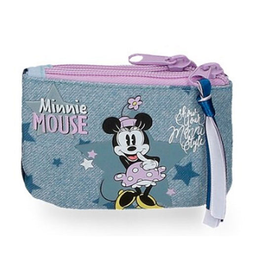 Novčanik 12 cm, Minnie Style 4988021, svijetlo plavi, Disney