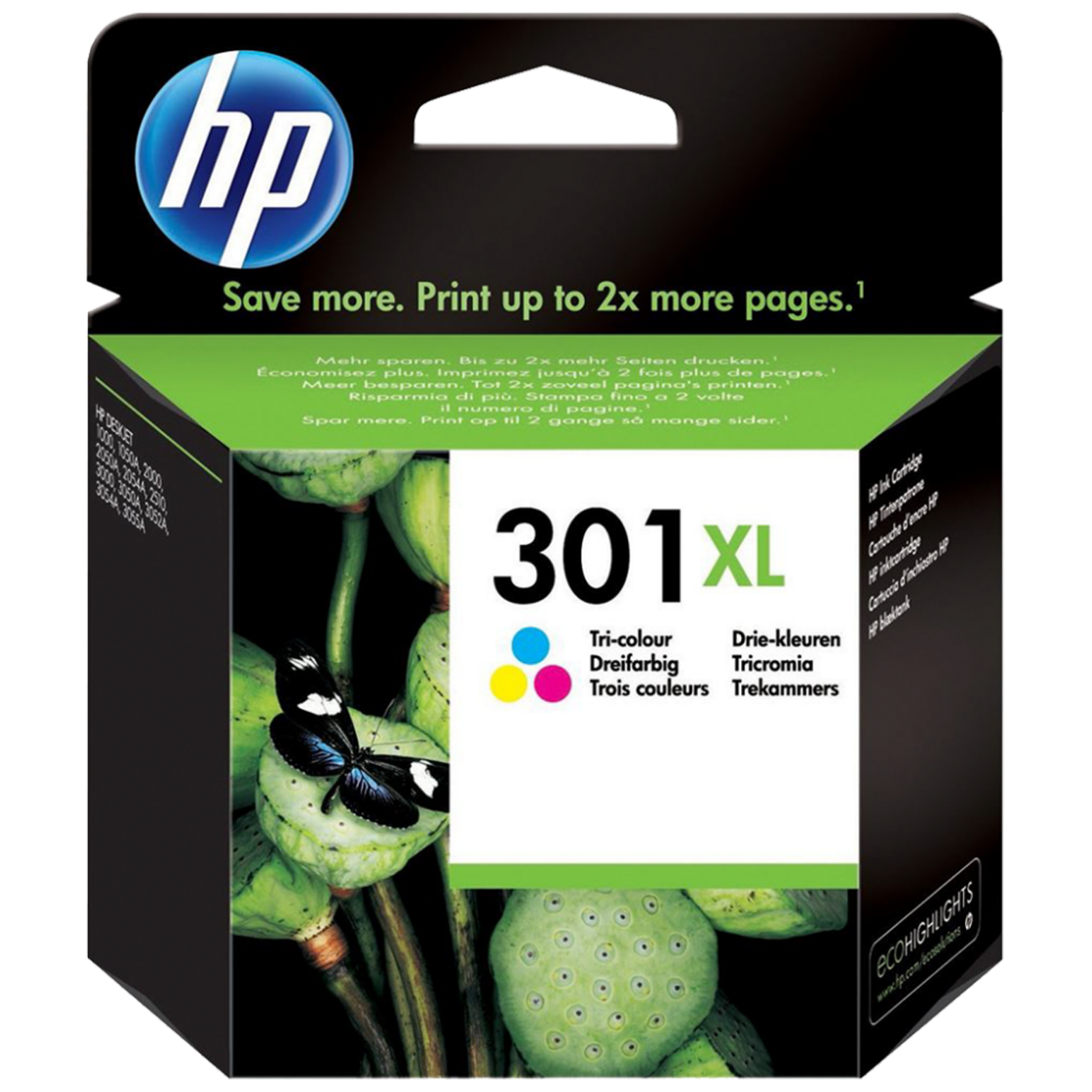 HP Tinta 301XL (CH564EE ), boje, 6ml, 330 str