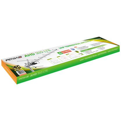 Amiko Antena Loga UHF 18 elemenata, Alu, 14dB, LTE filter - AHD 310 LTE