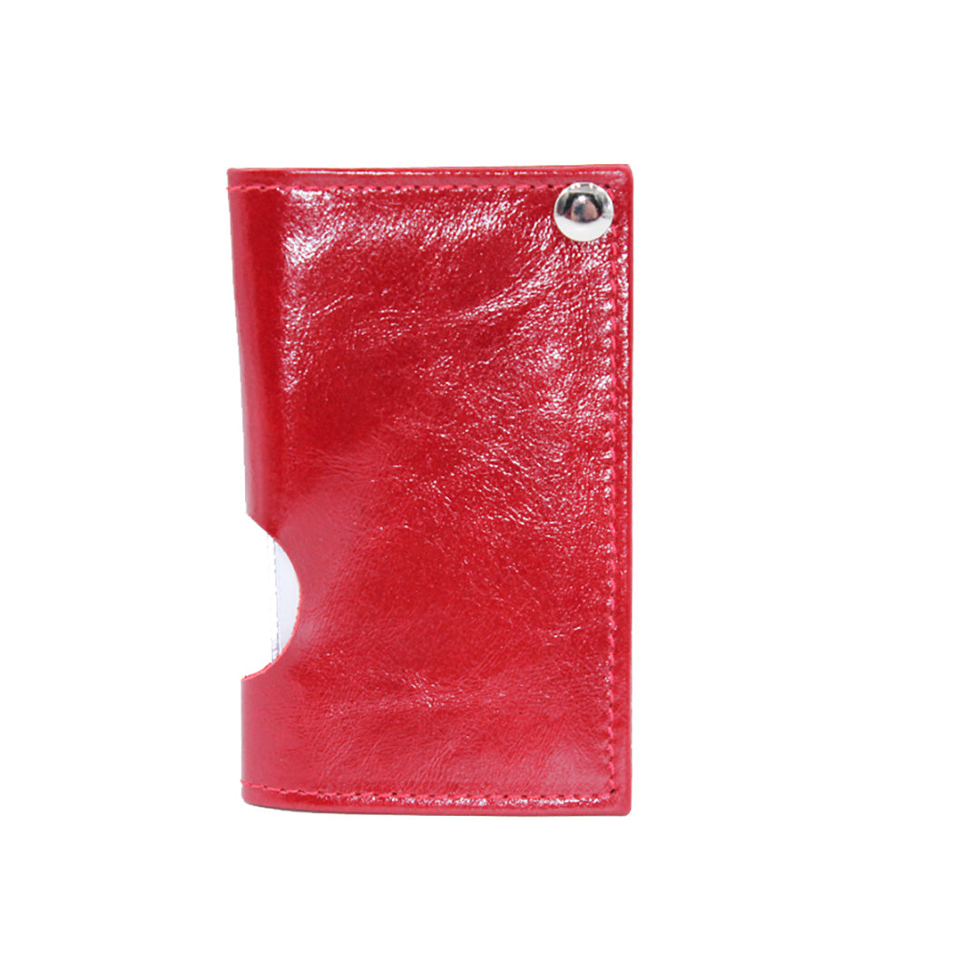 Futrola za vizit karte kožna, 3308 crvena, Falco