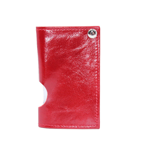 Futrola za vizit karte kožna, 3308 crvena, Falco
