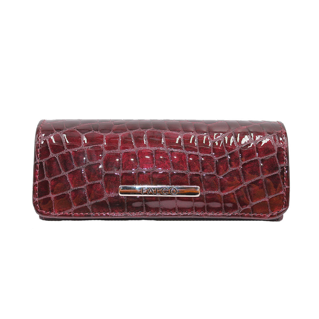 Futrola za naočare, 3005 bordo kroko, Falco