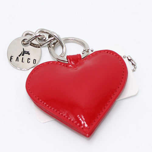 Privjesak srce medaljon, 3413 crvena lak, Falco