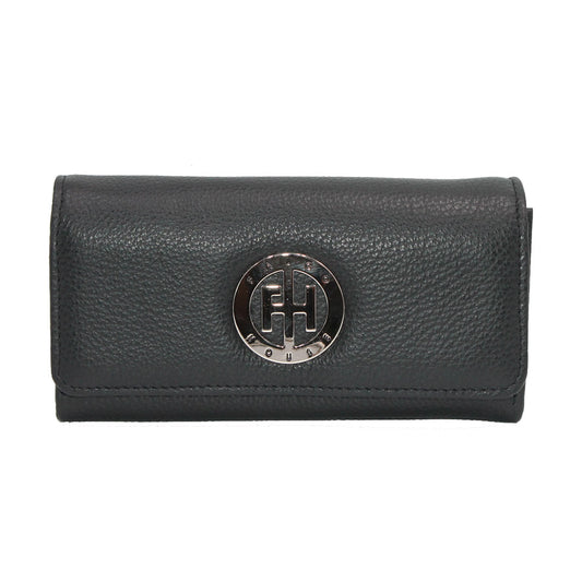 Novčanik ženski kožni, 1555 crni presa, Falco