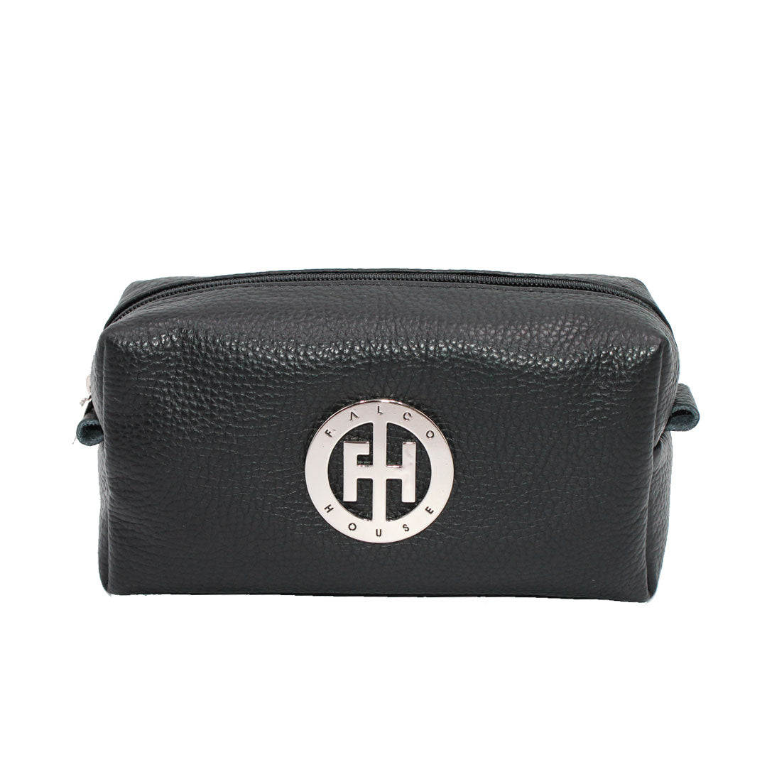 Neseser kožni ženski, 7114 crni presa, Falco