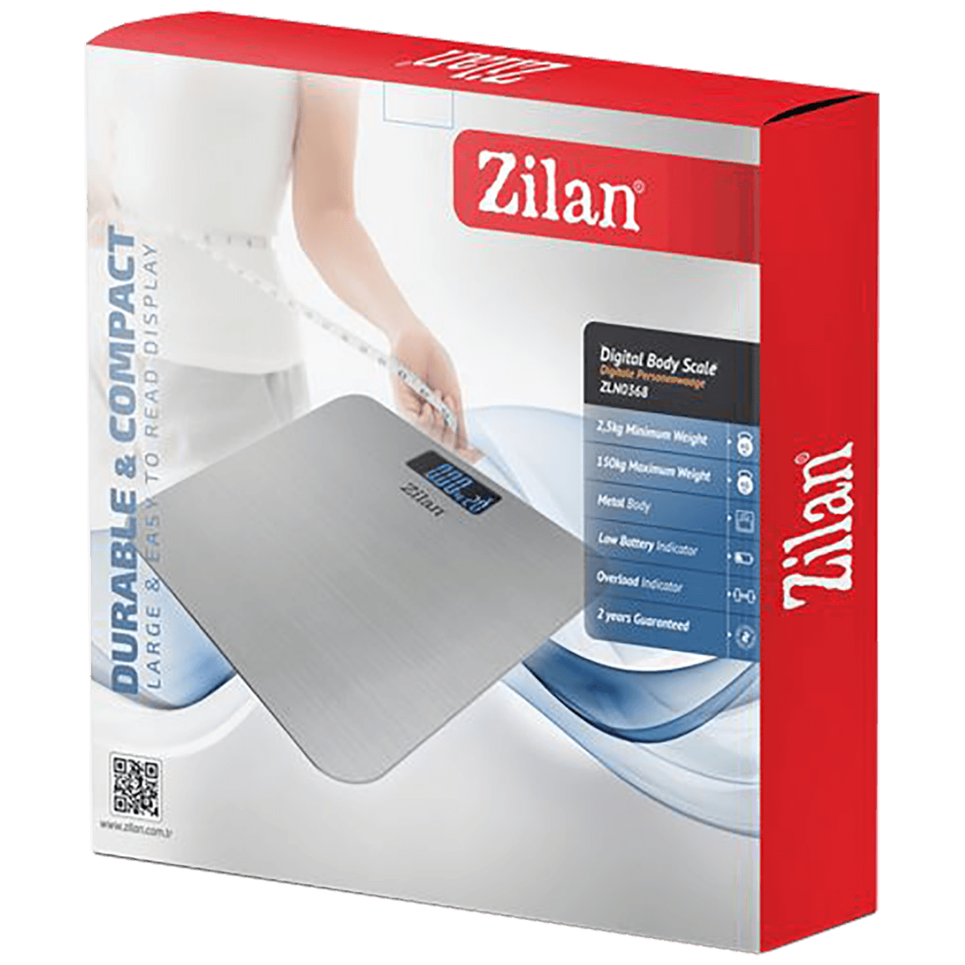 Zilan Vaga, ultra tanka , do 150 kg, INOX - ZLN0368
