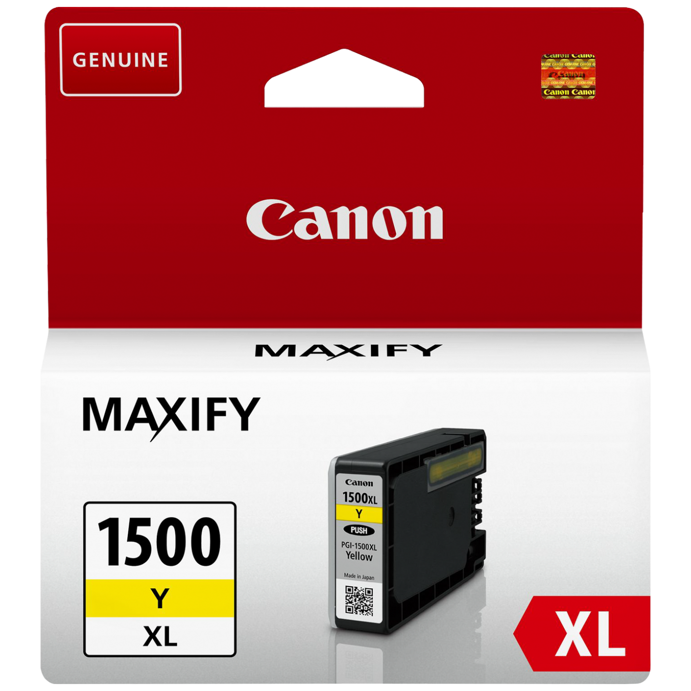 Canon Tinta PGI-1500XL, yellow, 12ml, 935 stranica - PGI-1500XL Yellow