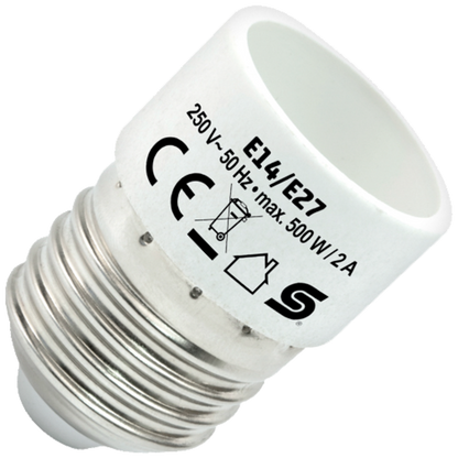 home Adapter za sijalično grlo E27 na E14 - E14/E27