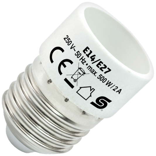 home Adapter za sijalično grlo E27 na E14 - E14/E27