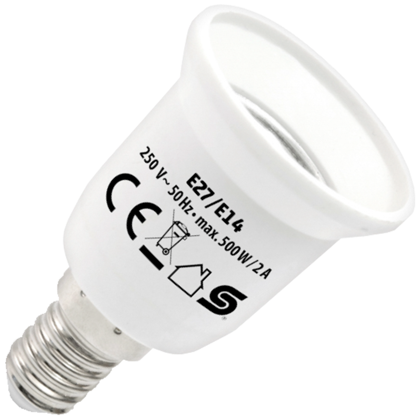 home Adapter za sijalično grlo E14 na E27 - E27/E14