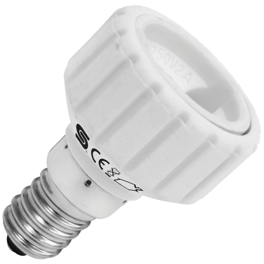 home Adapter za sijalično grlo E14 na GU10 - GU10/E14