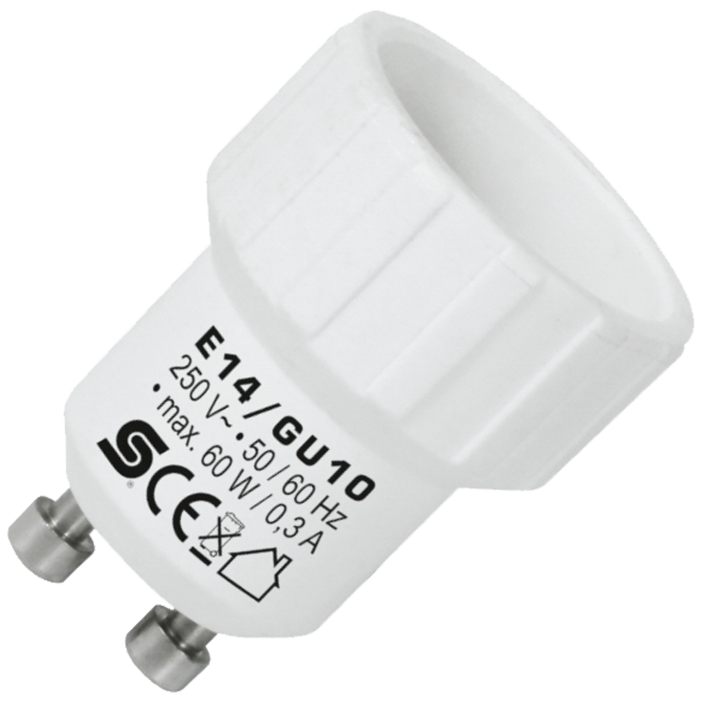 home Adapter za sijalično grlo GU10 na E14 - E14/GU10