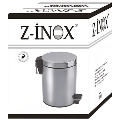 Zilan Kanta za smeće sa pedalom, 7 l, INOX - ZLN6898
