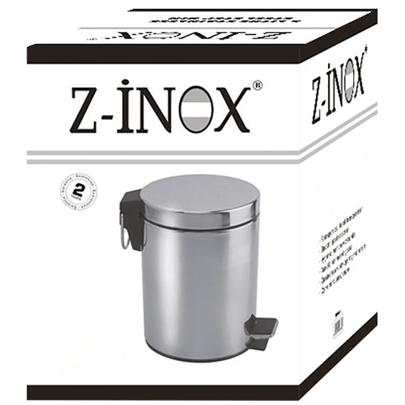 Zilan Kanta za smeće sa pedalom, 20 l, INOX - ZLN6911