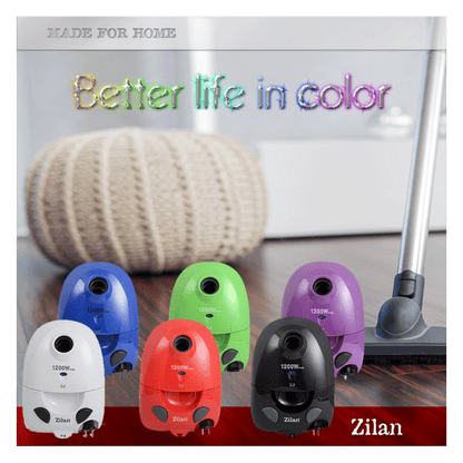 Zilan Usisavač sa vrećicom, 1200/210 W, crna - ZLN8471